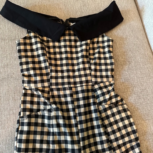 Unique Vintage Checkered Jumpsuit - Picture 3 of 4